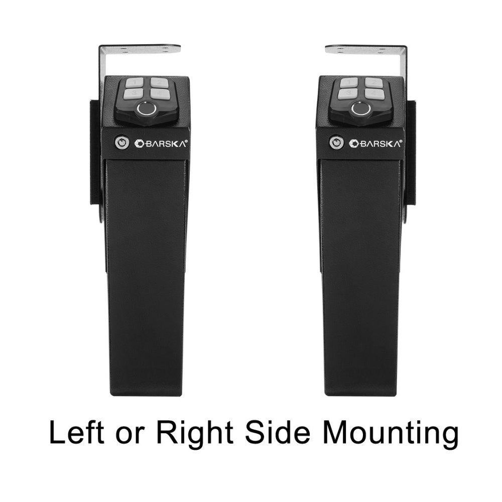 Barska Quick Access Biometric Handgun Desk Safe AX13092