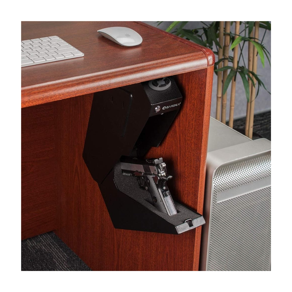 Barska Quick Access Handgun Desk Safe AX13094 | All Security Equipment