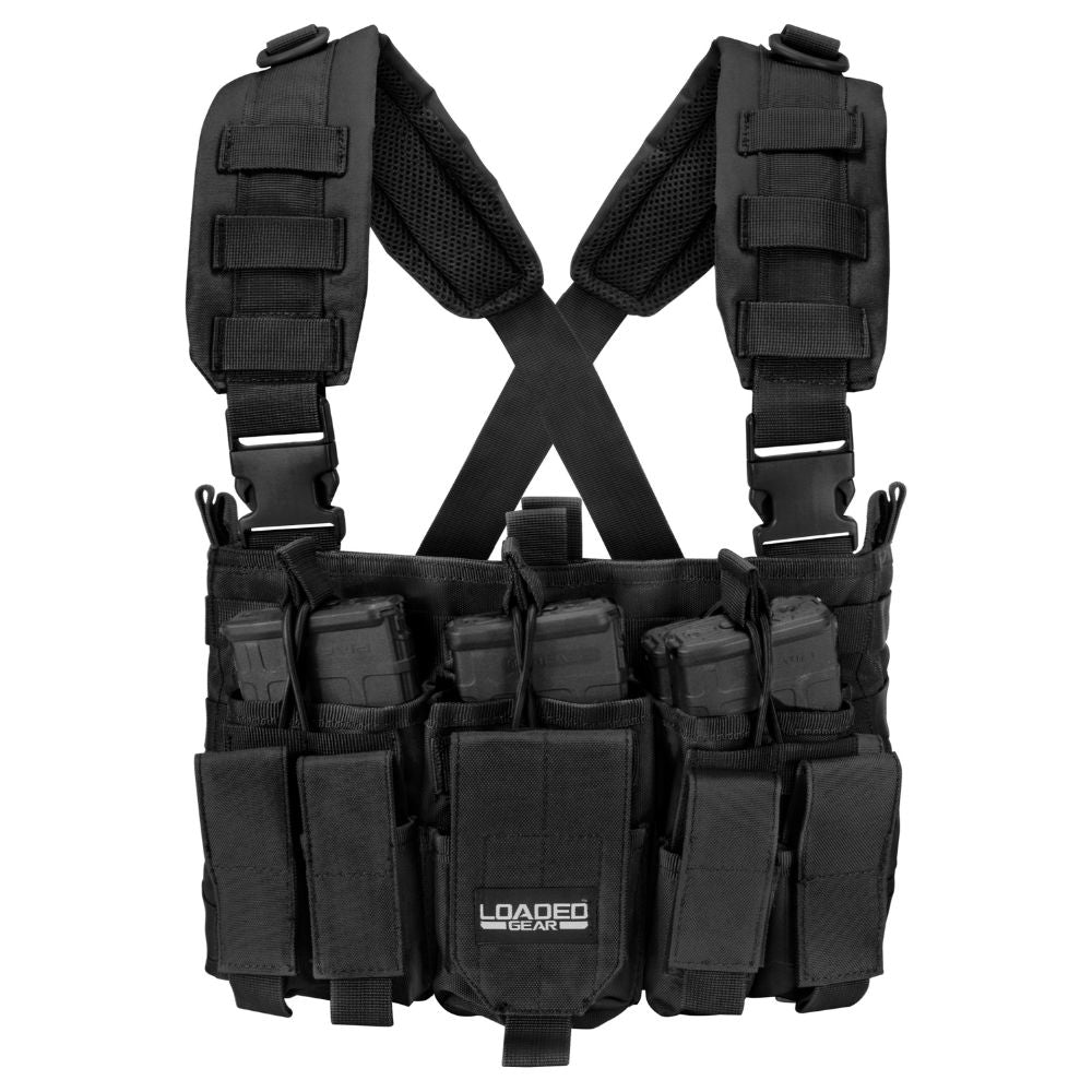 Barska Tactical Chest Rig VX-400 Loaded Gear Black BI12258
