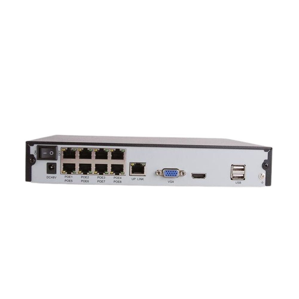 Bolide H.265 5MP 8ch NVR with 8ch POE | All Security Equipment