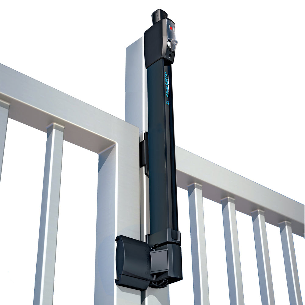 D&D Technologies Top Pull Safety Magnetic Gate Latch and Lock ML3TPKA