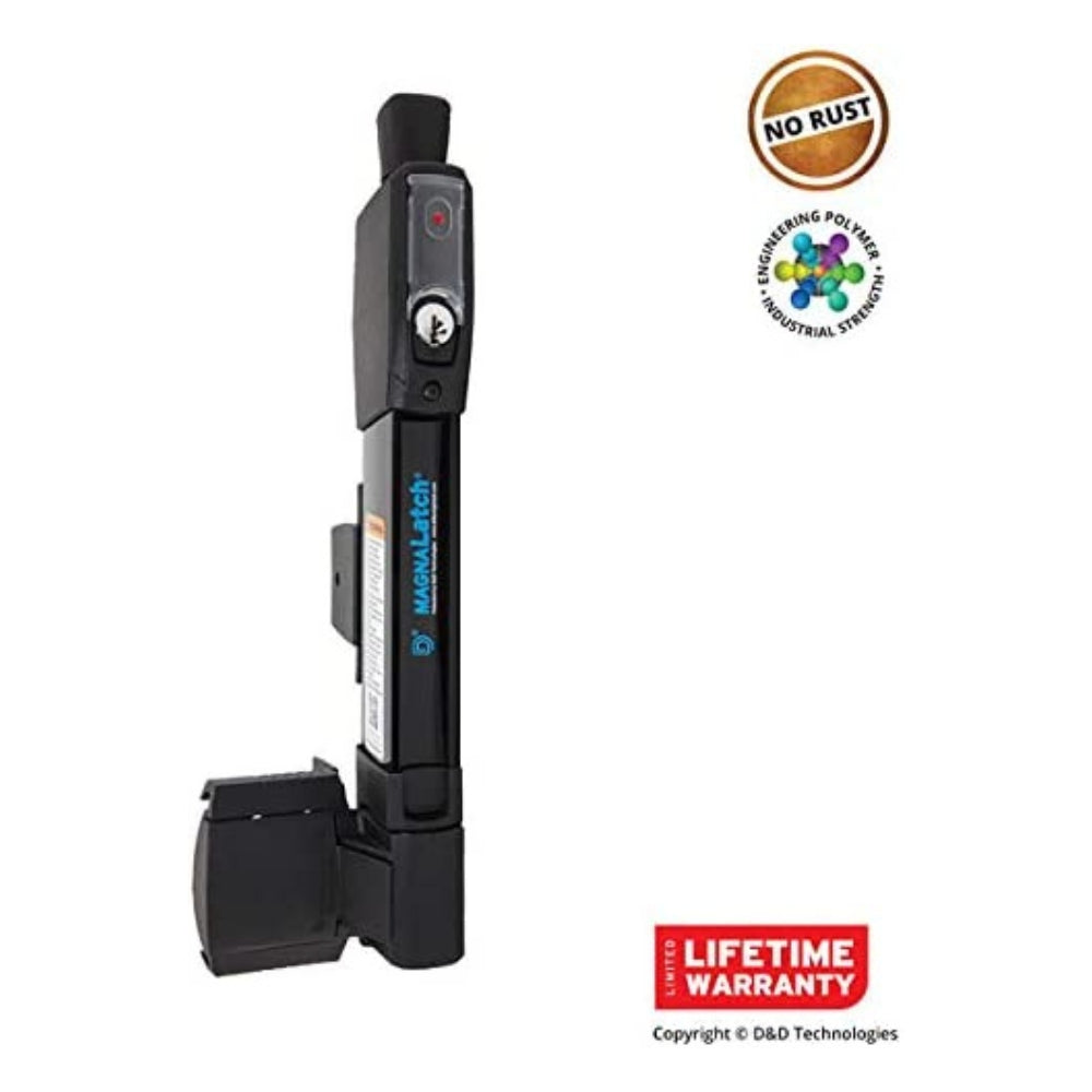 D&D Technologies Vertical Pull Magnetic Gate Latch and Lock ML3VPKA