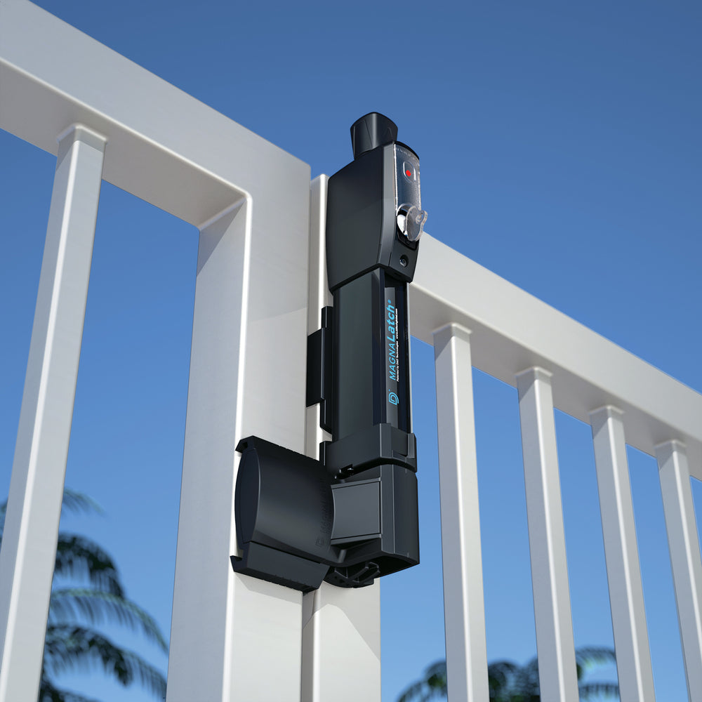 D&D Technologies Vertical Pull Magnetic Gate Latch and Lock ML3VPKA