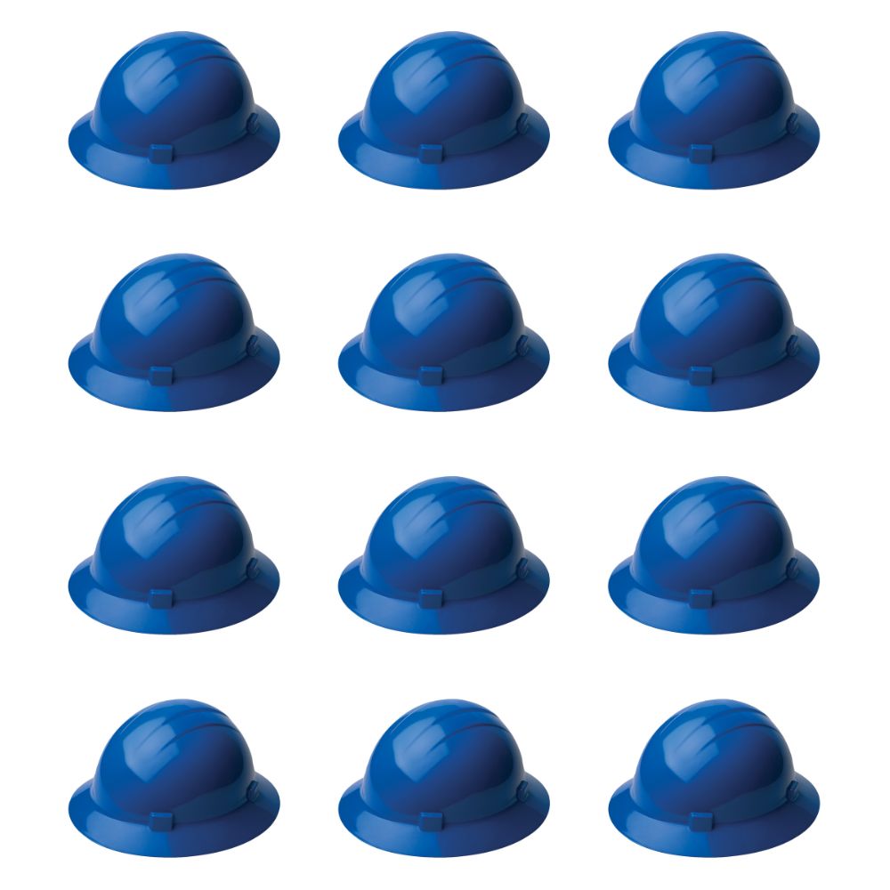 ERB Safety Americana Full Brim Mega Ratchet Suspension (Pack of 12)