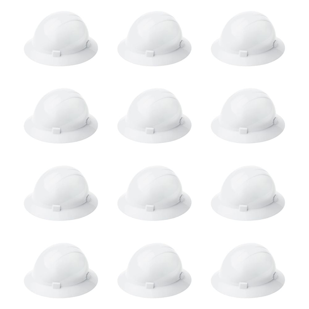 ERB Safety Americana Full Brim Slide-Lock Suspension Pack of 12