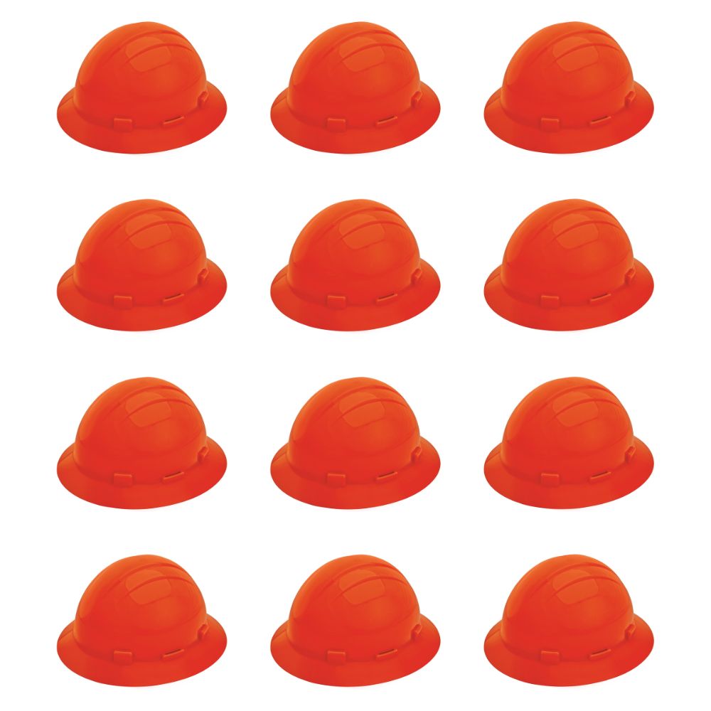 ERB Safety Americana Full Brim with Accessory Slots Mega Ratchet