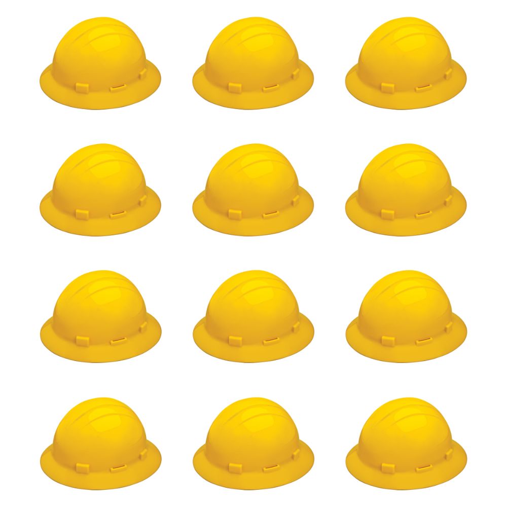 ERB Safety Americana Full Brim with Accessory Slots Slide-Lock