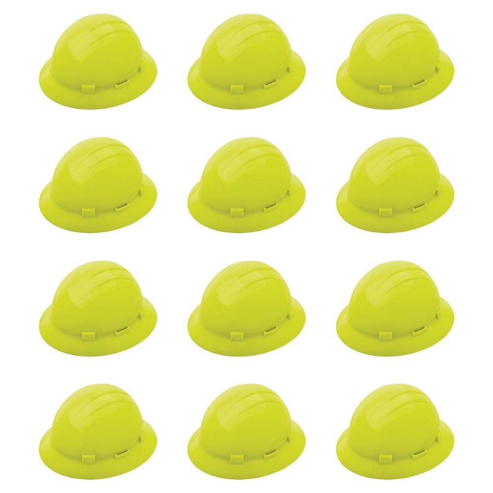 ERB Safety Americana Full Brim with Accessory Slots Slide-Lock