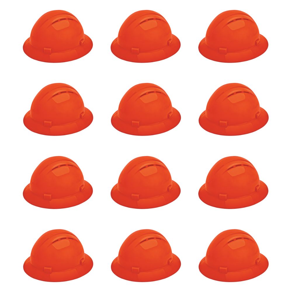 ERB Safety Americana Vent Full Brim Mega Ratchet Suspension Pack of 12