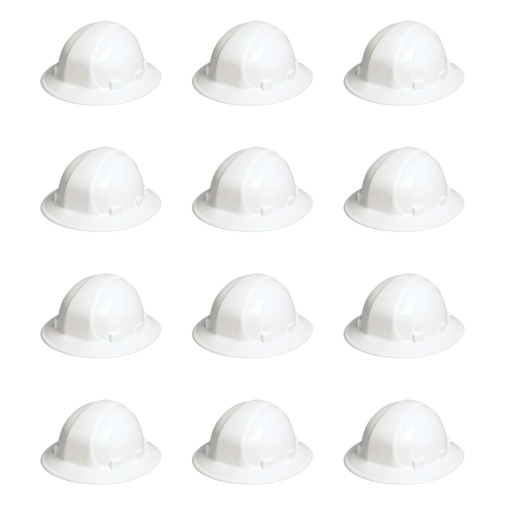 ERB Safety Omega II Full Brim Mega Ratchet Suspension (Pack of 12)