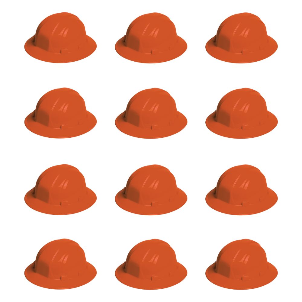 ERB Safety Omega II Full Brim Mega Ratchet Suspension (Pack of 12)