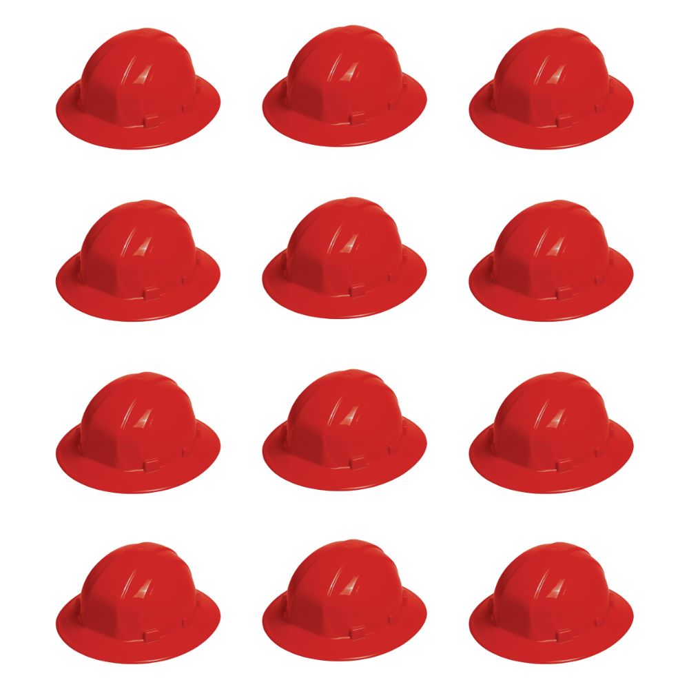 ERB Safety Omega II Full Brim Mega Ratchet Suspension (Pack of 12)