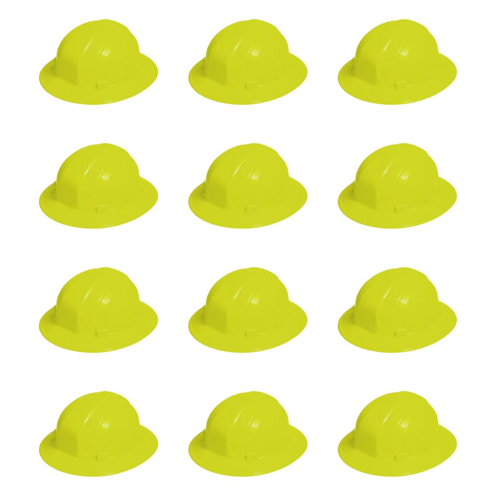 ERB Safety Omega II Full Brim Slide-Lock Suspension (Pack of 12)