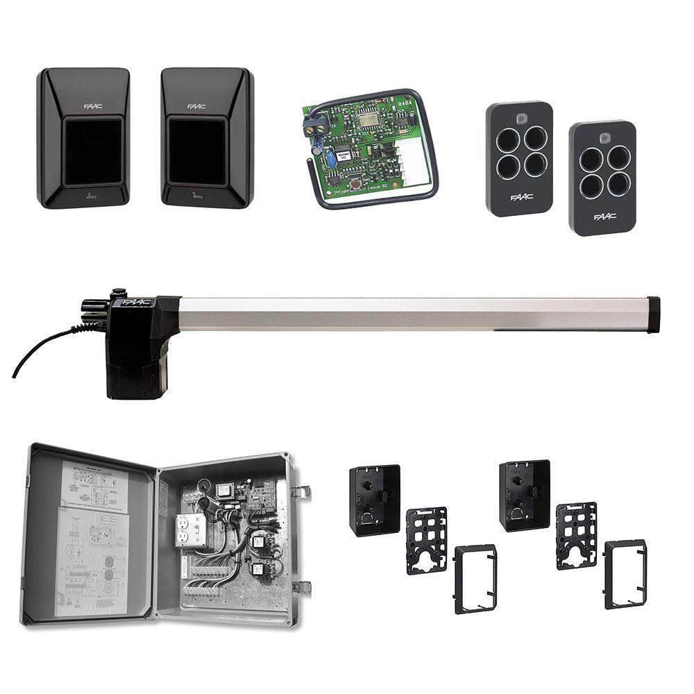 FAAC 412 SX Kit Single Leaf Right Hinged Gate | All Security Equipment