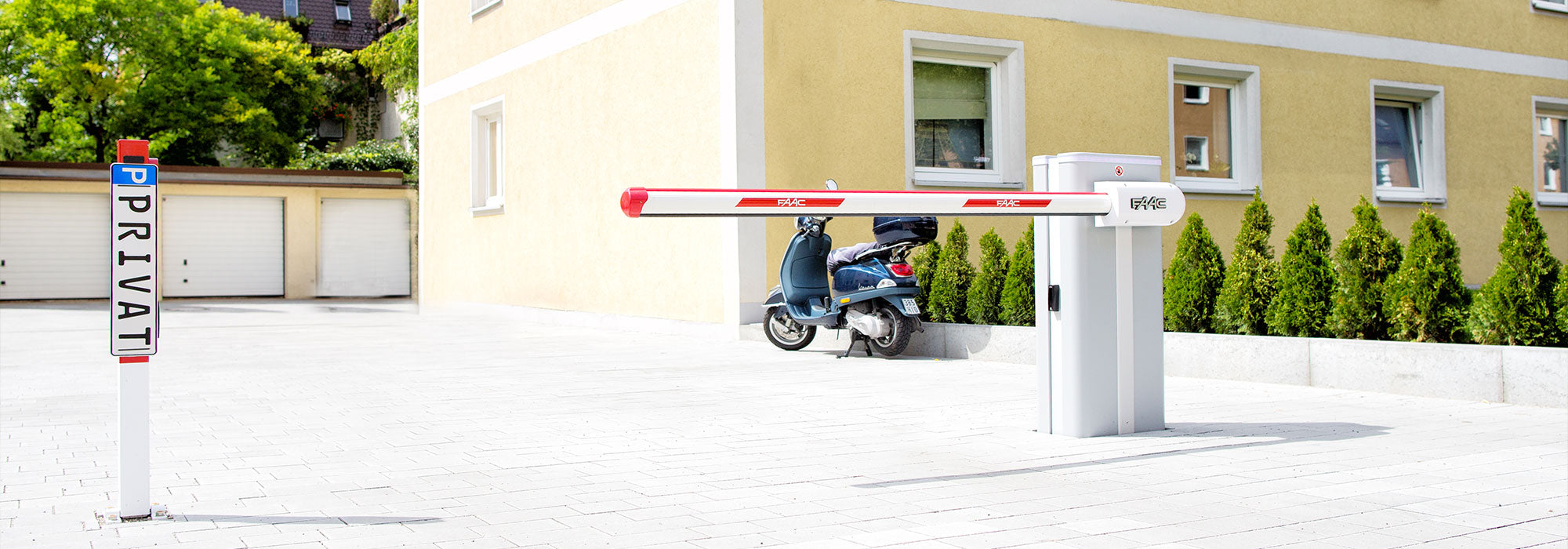 FAAC Spare S Barrier Arms for the B680H Hydraulic Barrier Gate Operator | All Security Equipment