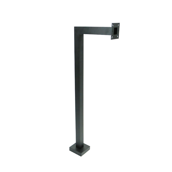 ASE Heavy Duty Aluminum 42" Black Pedestal | PEDESTALFAS42