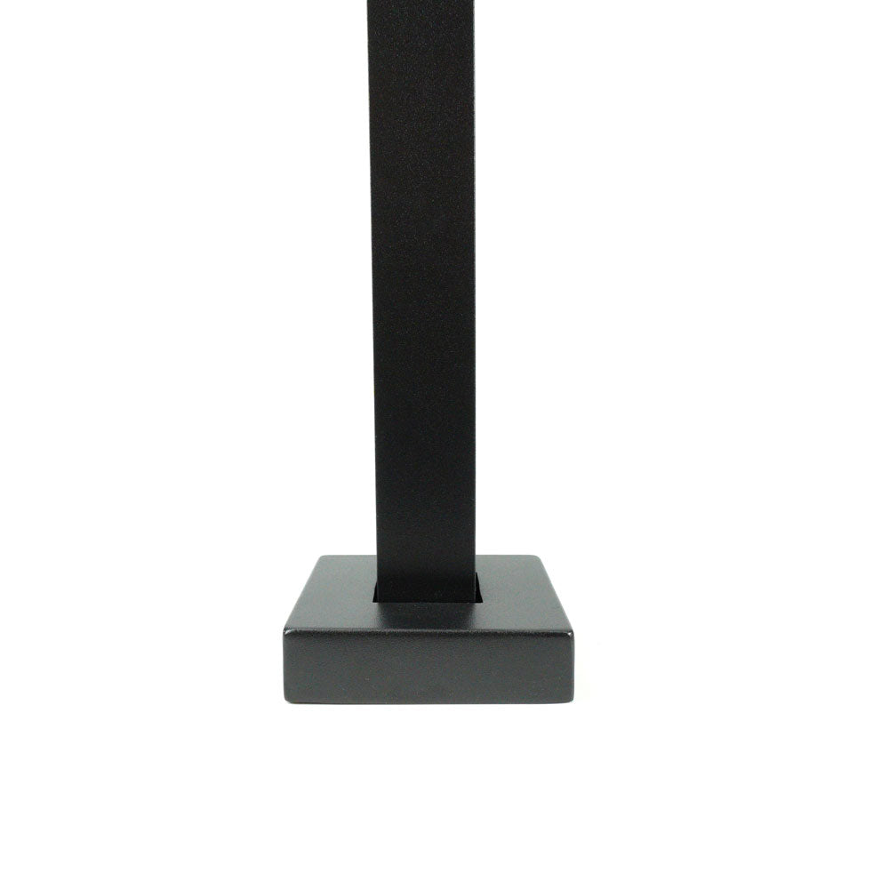 ASE Heavy Duty Aluminum 42" Black Pedestal | PEDESTALFAS42