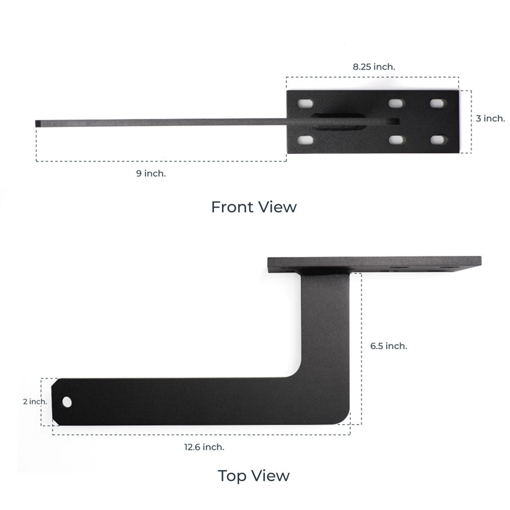 Heavy Duty Push Bracket for Swing Gate Operators - Bolt on - No Welding | All Security Equipment
