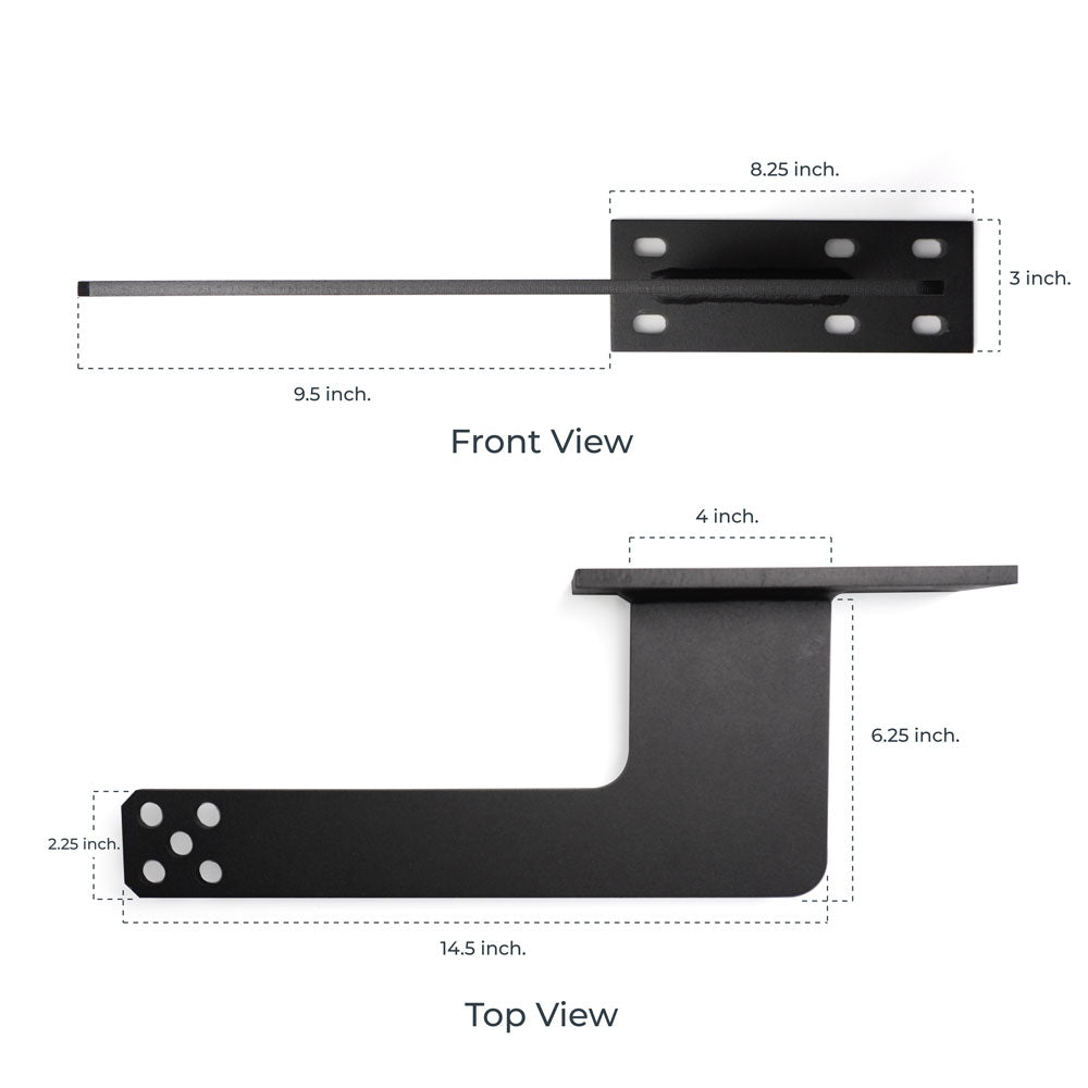Heavy Duty Push Bracket for Swing Gate Operators - Bolt on - No Welding | All Security Equipment