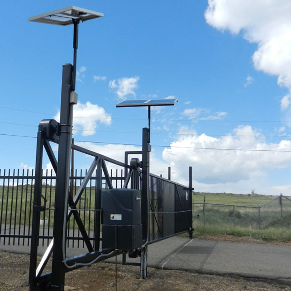 HySecurity SlideSmart DCS 10F Solar HYS-SlideSmart-Solar-DCS-10F | All Security Equipment