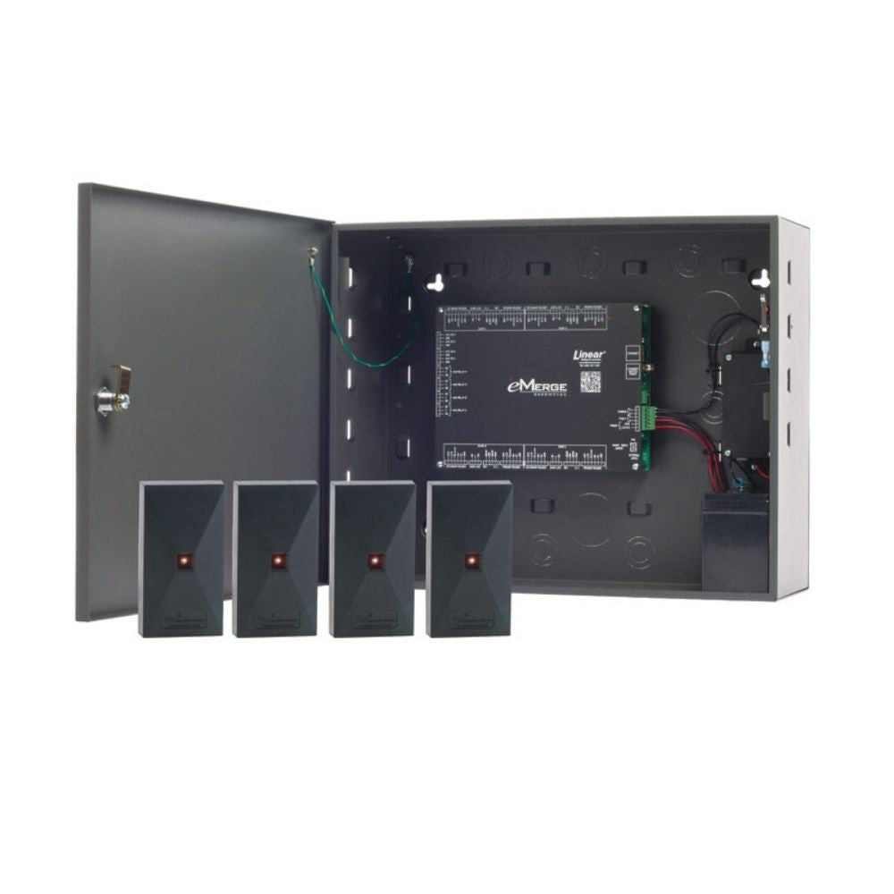 Linear eMerge Essential Plus Access Control Platform Bundle ES-4MB1MB (1)