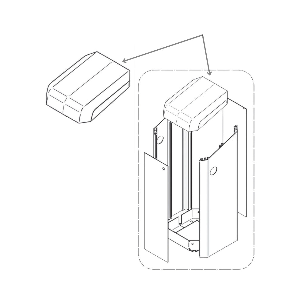 Magnetic Autocontrol Microdrive Complete Hood | All Security Equipment