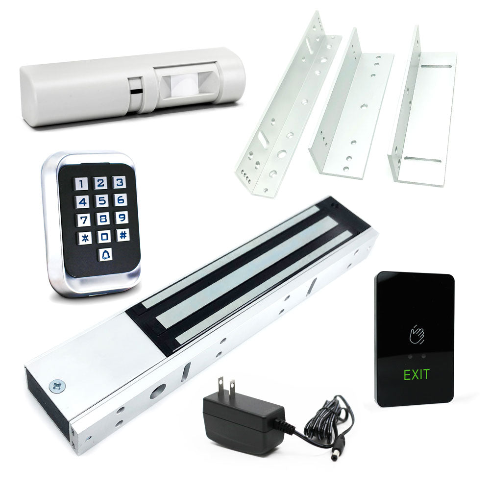ASE Magnetic LockSmith Bundle 600 lbs of Holding Force FAS-KITMAGLSB | All Security Equipment