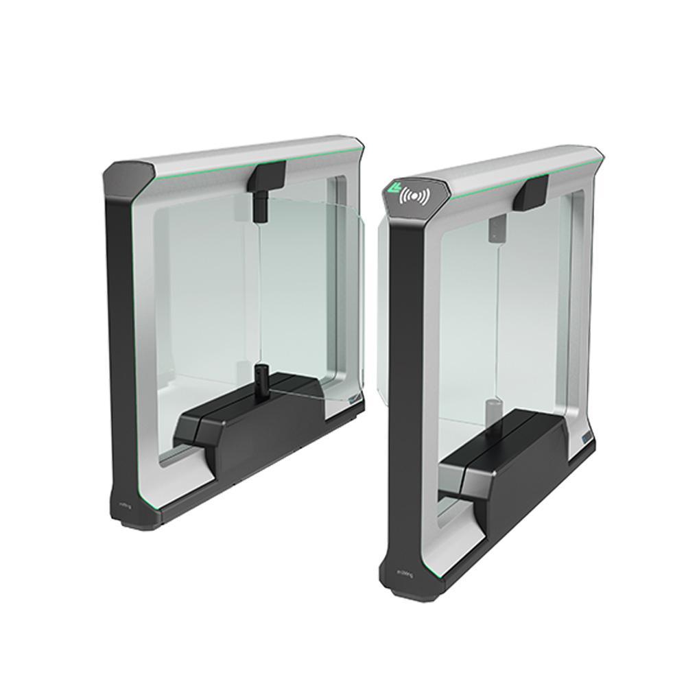Magnetic Autocontrol FMWES_ML mWing End B Pedestrian Gate for 35" Glass Panel (Standard Width) | All Security Equipment