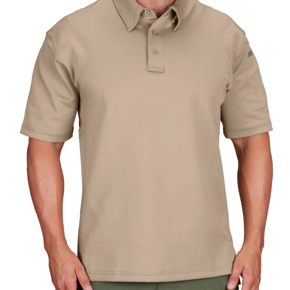Propper I.C.E. Men's Performance Polo - Short Sleeve F5341 Silver Tan