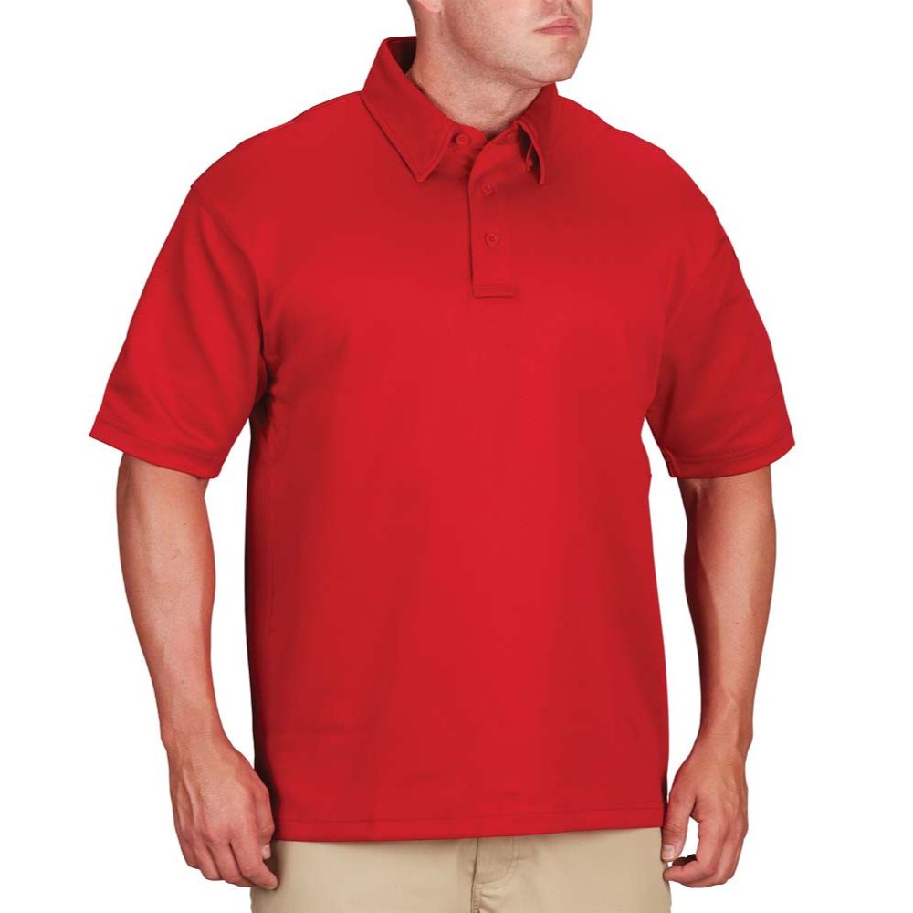 Propper I.C.E. Men's Performance Polo - Short Sleeve F5431 (Red)