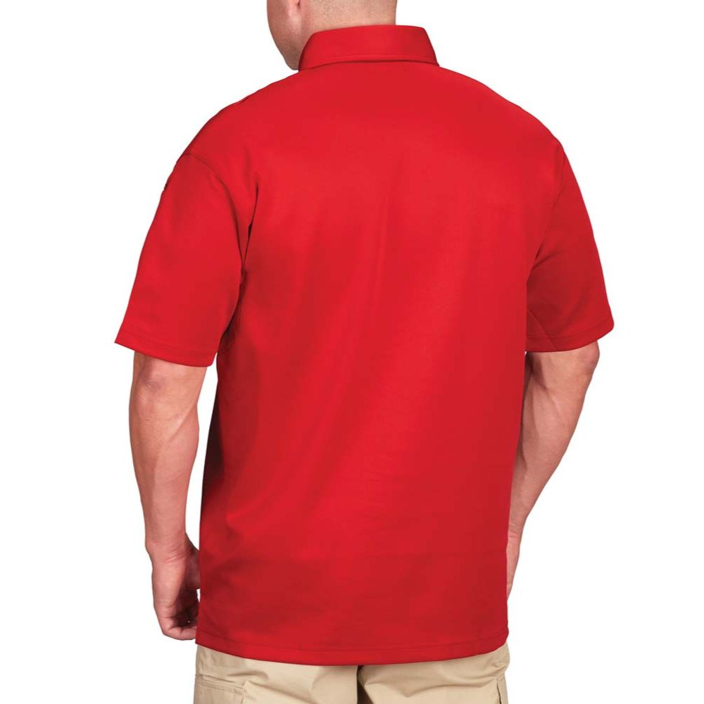 Propper I.C.E. Men's Performance Polo - Short Sleeve F5431 (Red)
