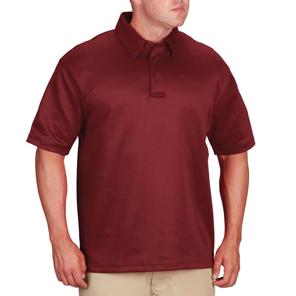 Propper I.C.E. Men's Performance Polo - Short Sleeve F5341 (Burgundy)