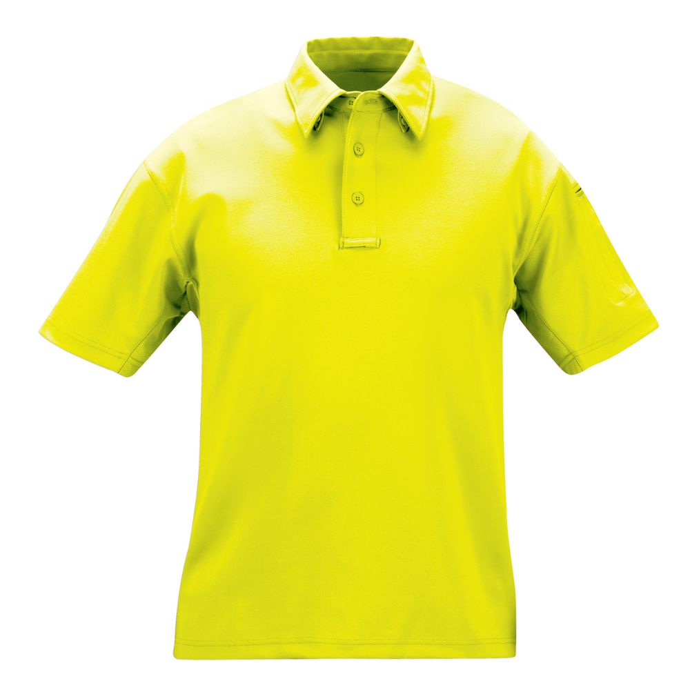 Propper I.C.E. Men's Performance Polo Short Sleeve F5341 Hi-Viz Yellow