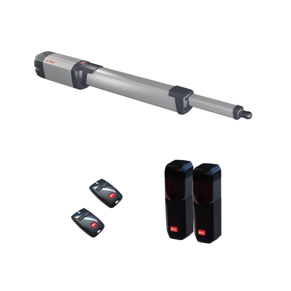 BFT KUSTOS ULTRA BT A40 Single Swing Gate Operator Kit R935317 00004 | All Security Equipment