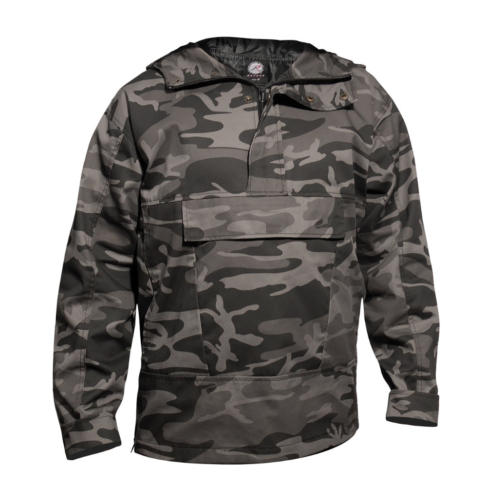 Rothco Anorak Parka (Black Camo) | All Security Equipment - 1