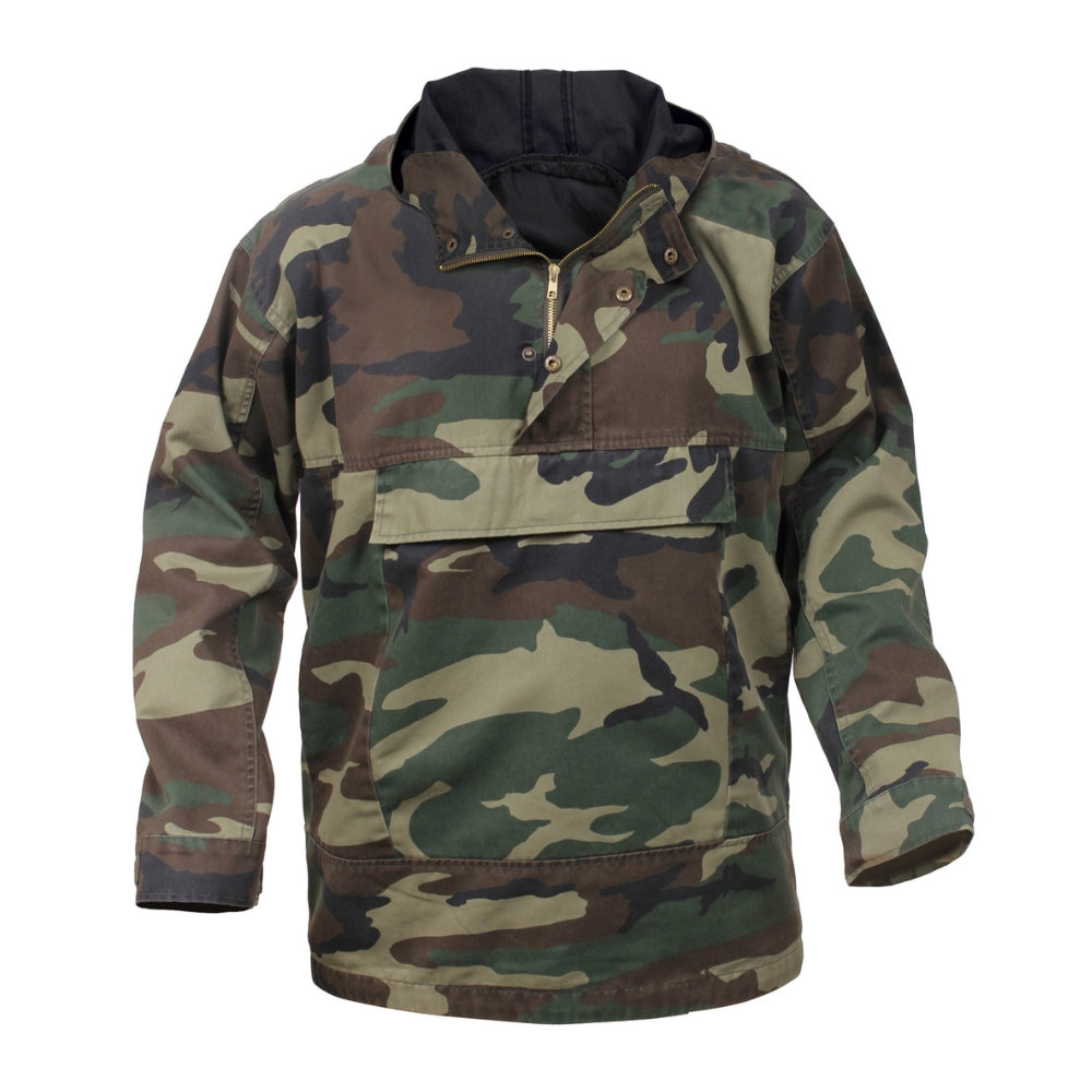 Rothco Anorak Parka (Woodland Camo) | All Security Equipment - 2