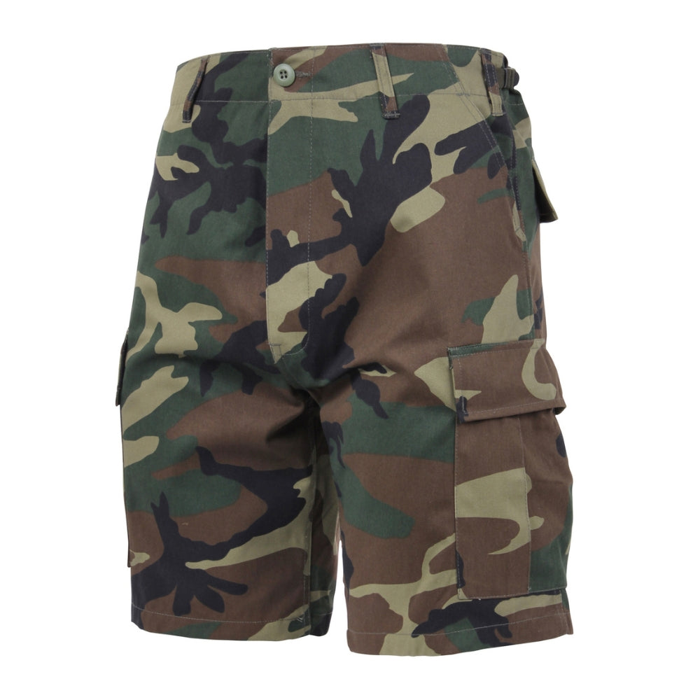 Rothco Camo BDU Shorts (Woodland Camo) | All Security Equipment - 1