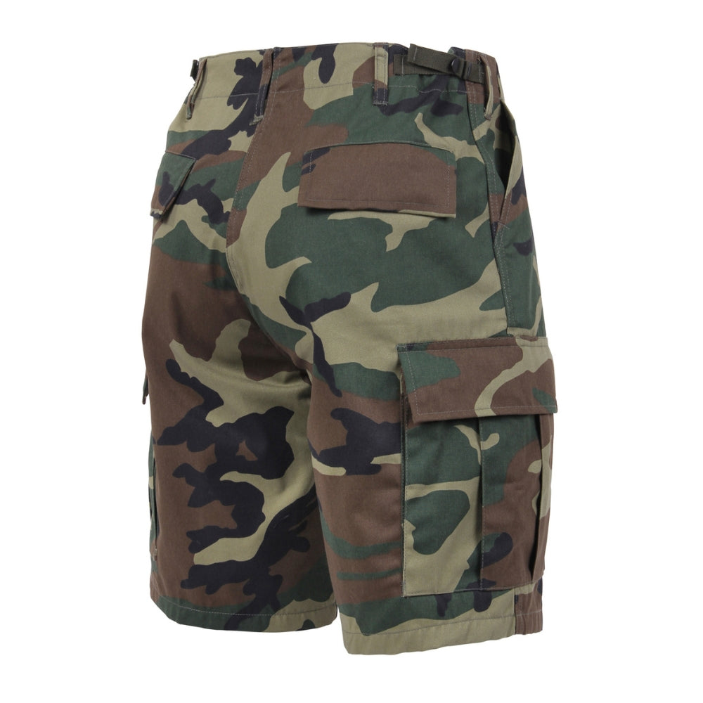 Rothco Camo BDU Shorts (Woodland Camo) | All Security Equipment - 3
