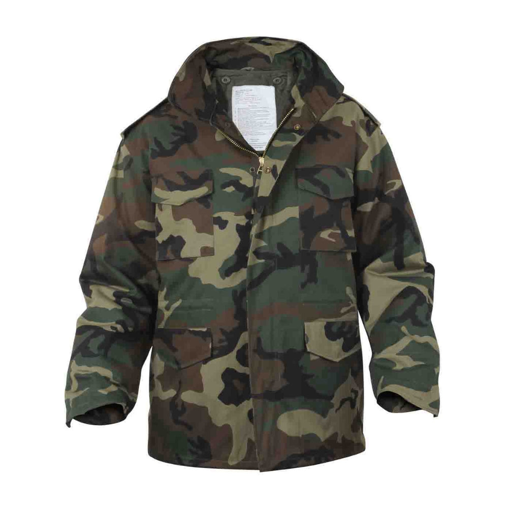 Rothco Camo M-65 Field Jacket (Woodland Camo)