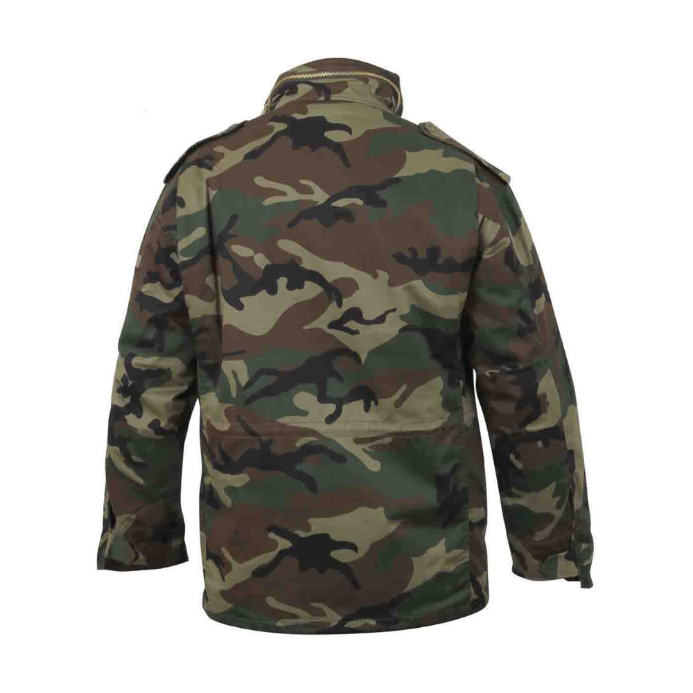 Rothco Camo M-65 Field Jacket (Woodland Camo)