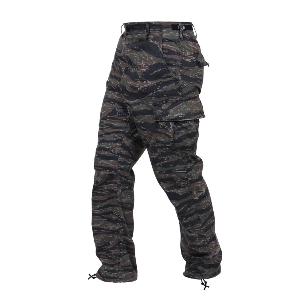 Rothco Camo Tactical BDU Pants Regular Inseam (Tiger Stripe Camo) - 3