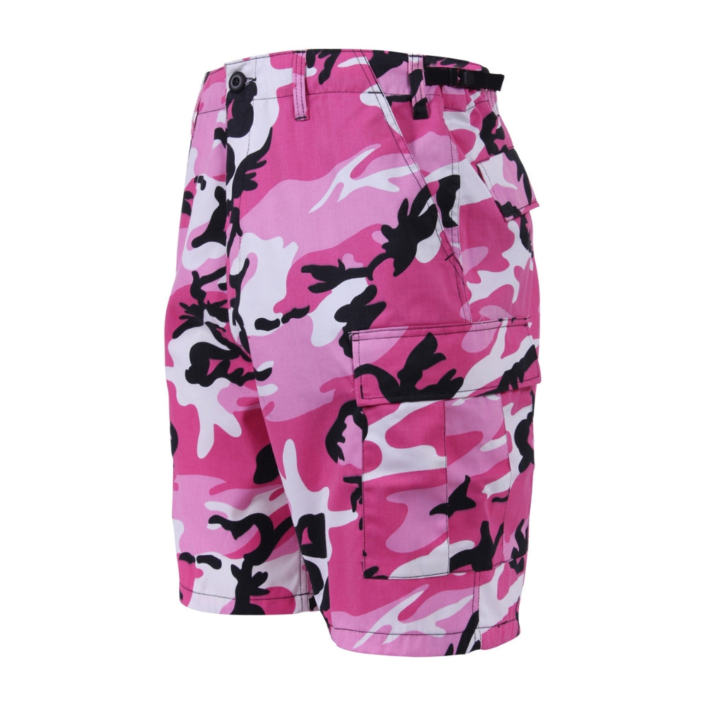 Rothco Colored Camo BDU Shorts (Pink Camo) | All Security Equipment - 3