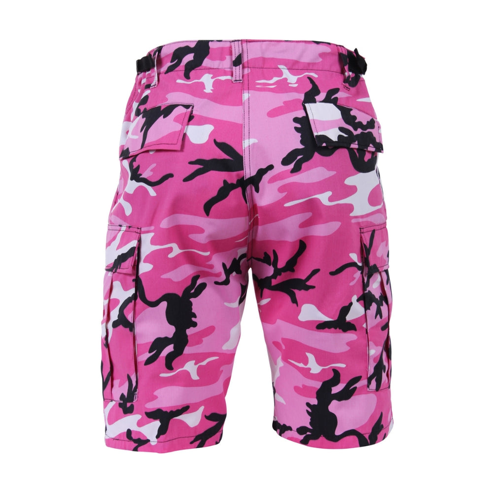 Rothco Colored Camo BDU Shorts (Pink Camo) | All Security Equipment - 4