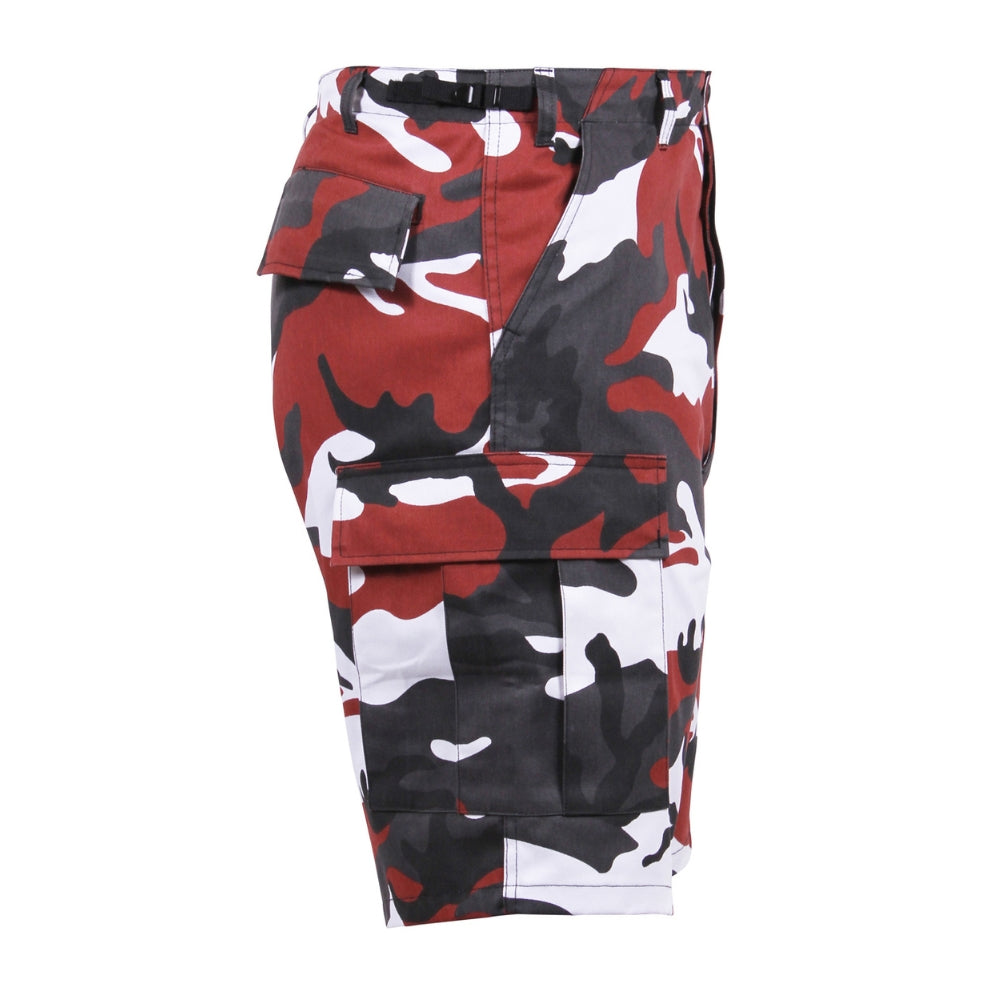 Rothco Colored Camo BDU Shorts (Red Camo) | All Security Equipment - 3