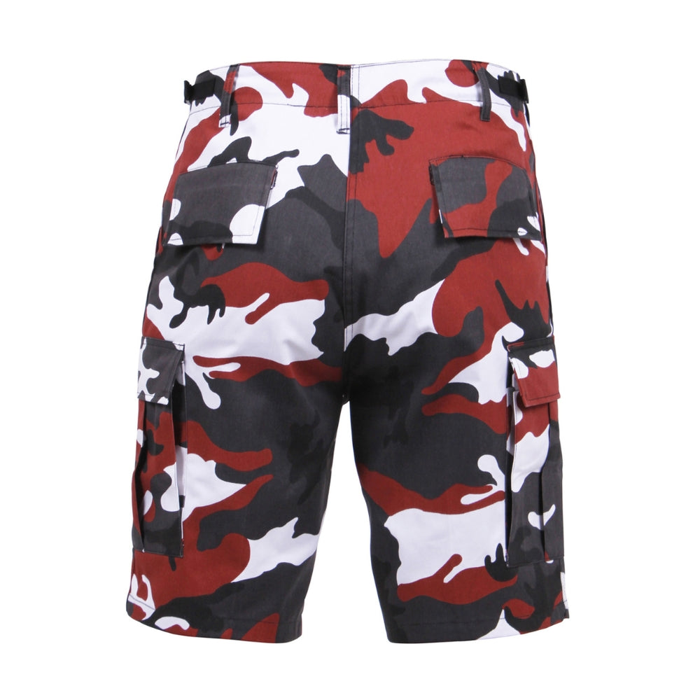 Rothco Colored Camo BDU Shorts (Red Camo) | All Security Equipment - 4