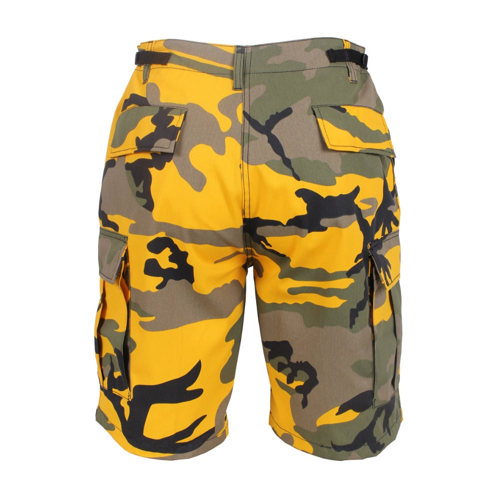 Rothco Colored Camo BDU Shorts (Stinger Yellow Camo) - 2