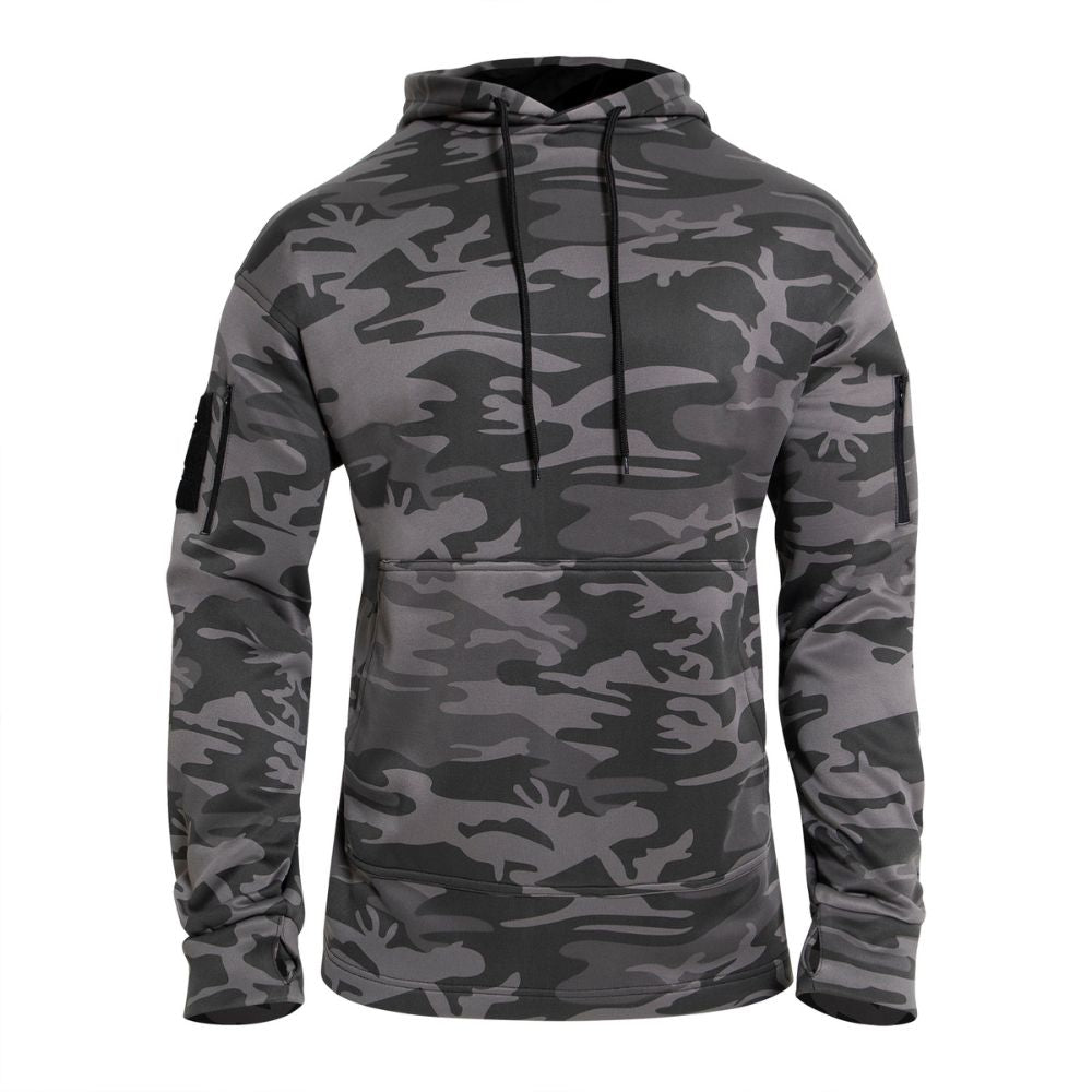 Rothco Concealed Carry Hoodie Black Camo