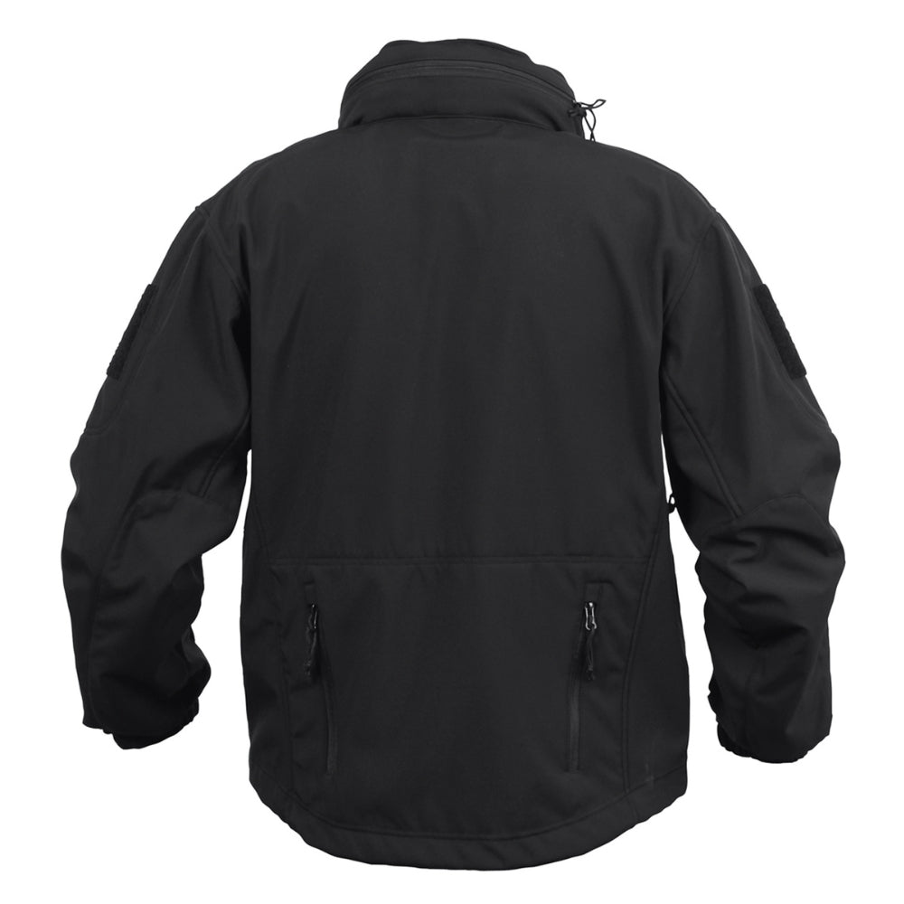 Rothco Concealed Carry Soft Shell Jacket (Black) - 3