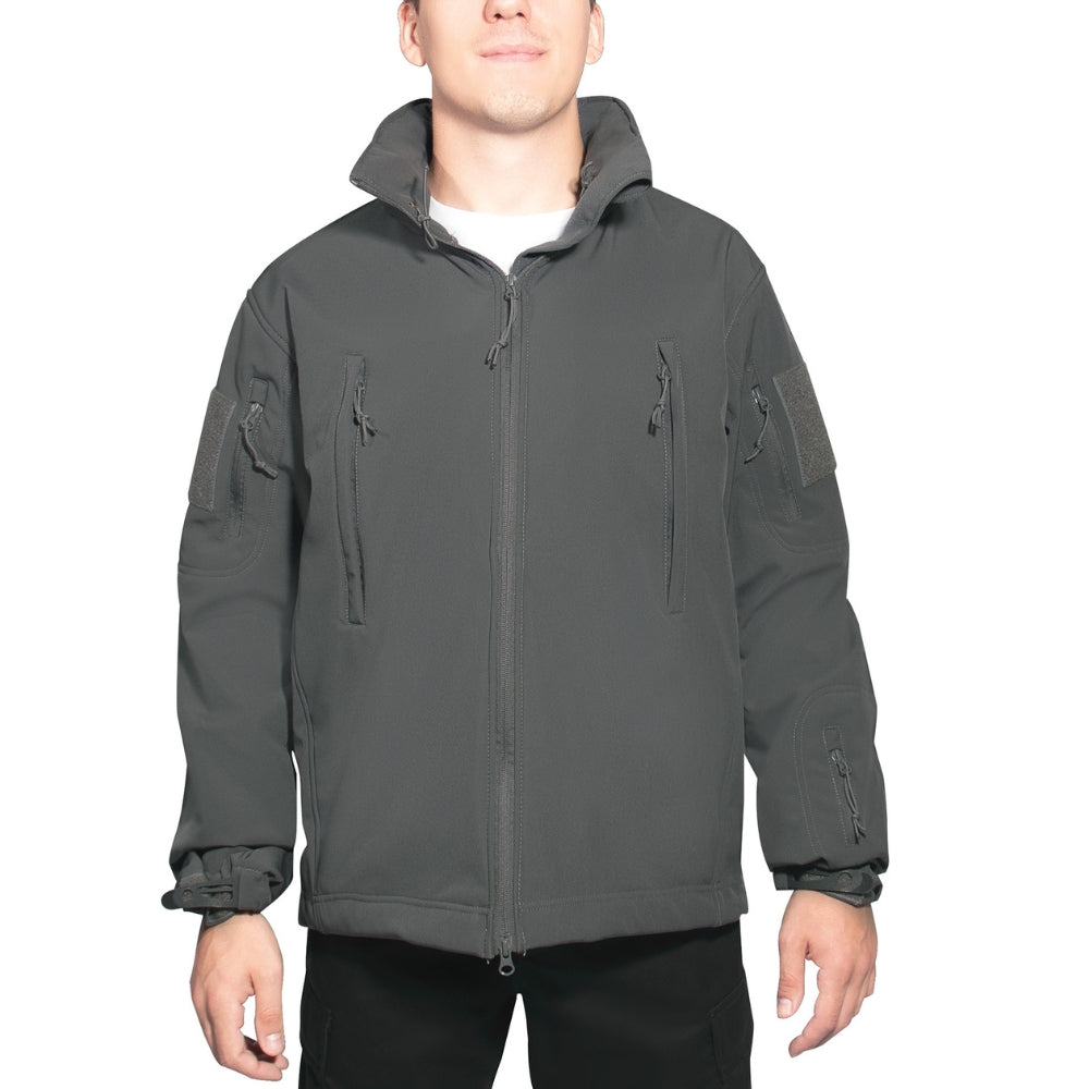 Rothco Concealed Carry Soft Shell Jacket (Gunmetal Grey) - 2