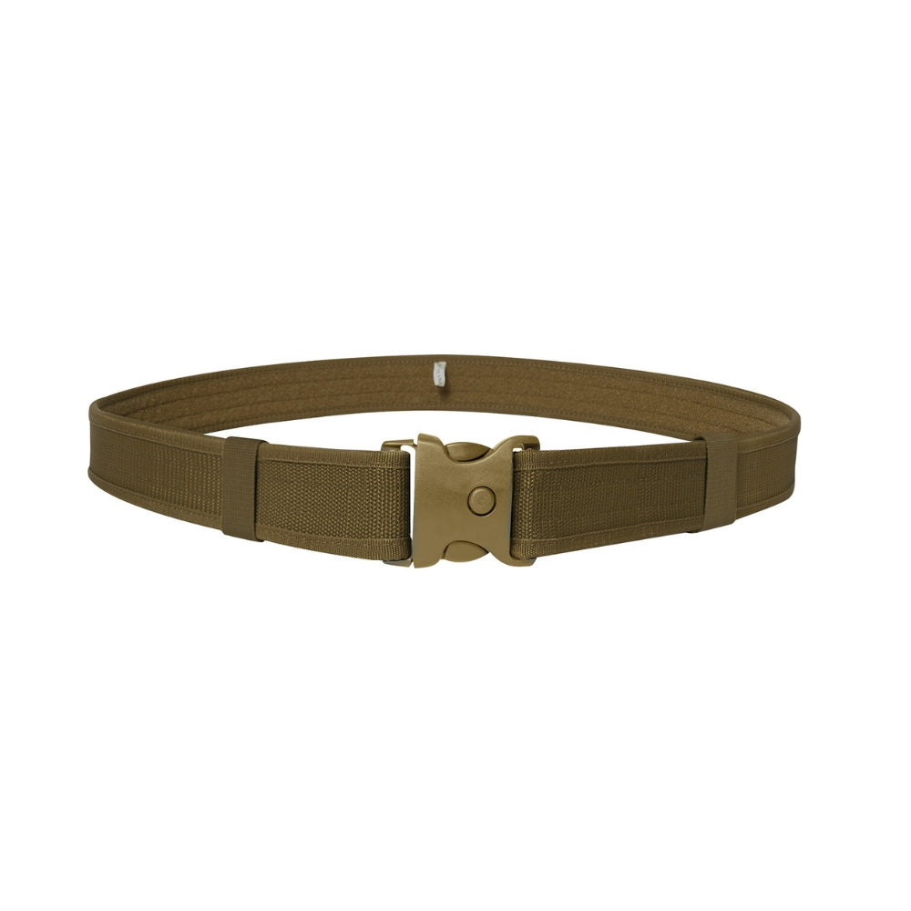 Rothco Deluxe Triple Retention Duty Belt (Coyote Brown) - 1